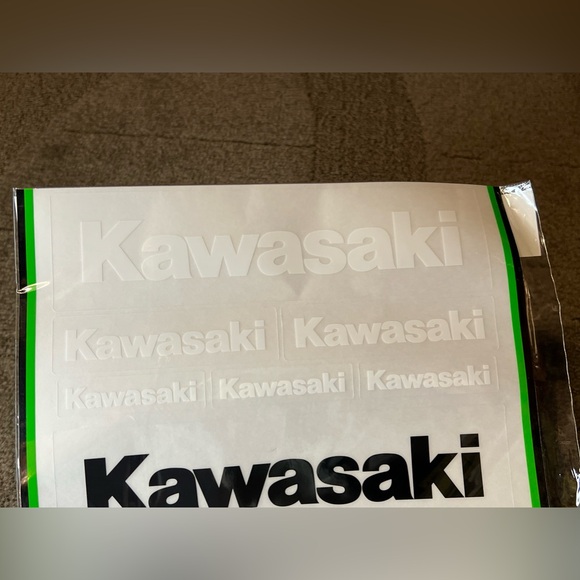 Kawasaki Vinyl Sticker Decal Sheet Motorcycles ATV SxS Jet Ski Japanese Ninja - Picture 3 of 5